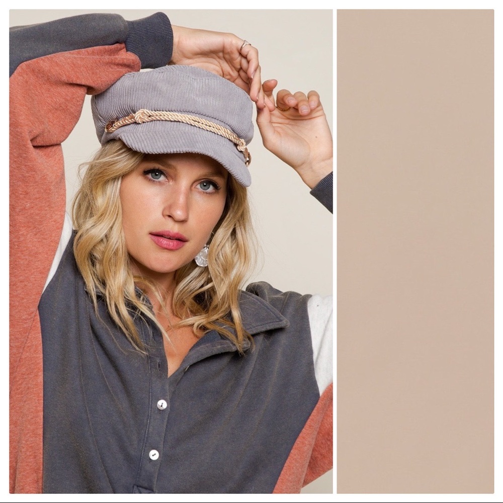 POL Newsboy Must Have Corduroy Hat - Picture 12 of 16